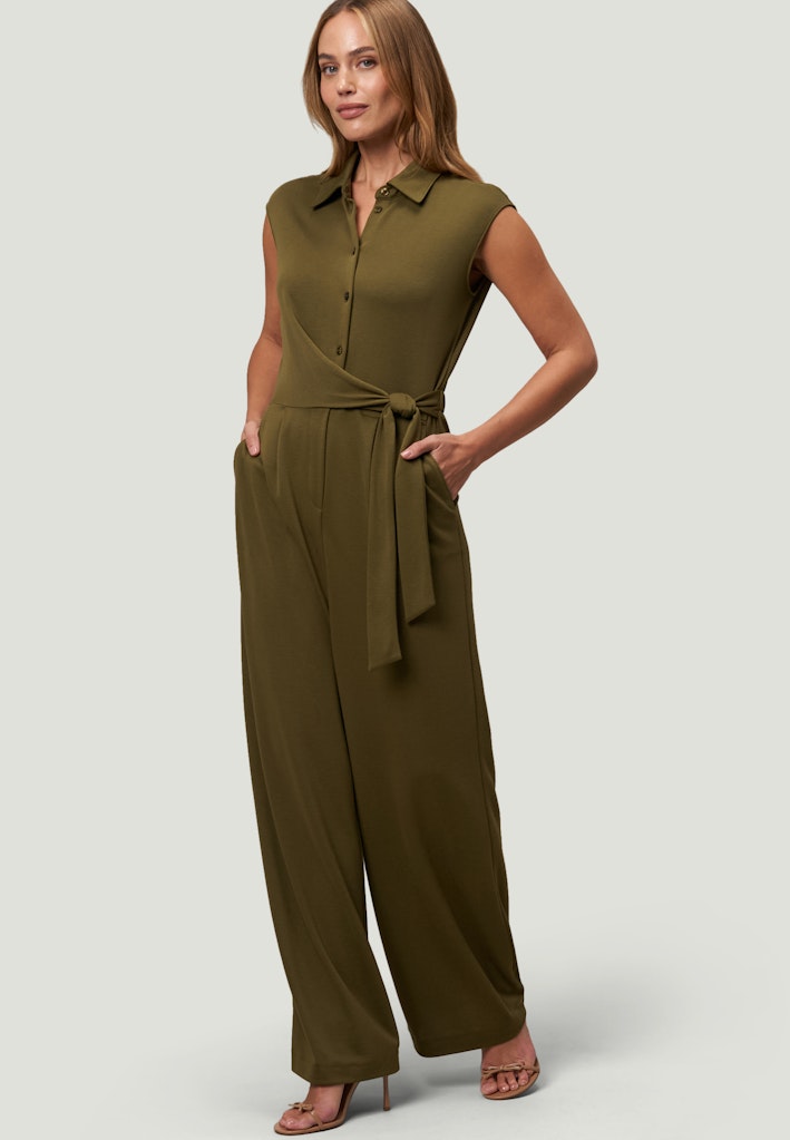 Zero Damen Hosenanzüge Dark Olive