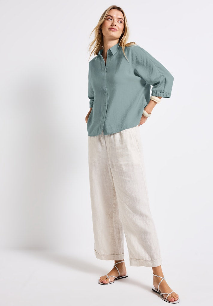 Street One Damen Blusen  Arona Blu