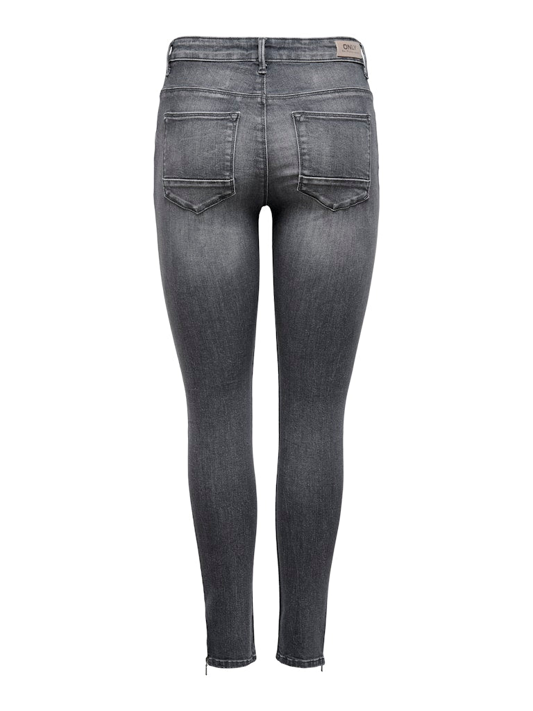 only Damen Jeans Medium Grey Den