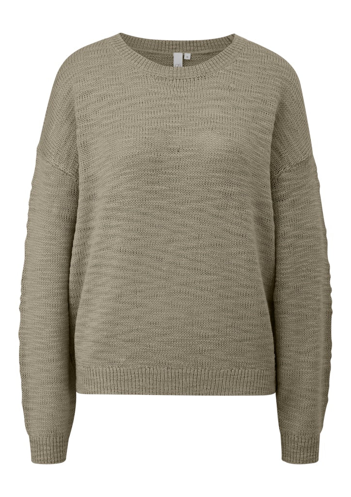 QS by S.Oliver Damen Pullover Green