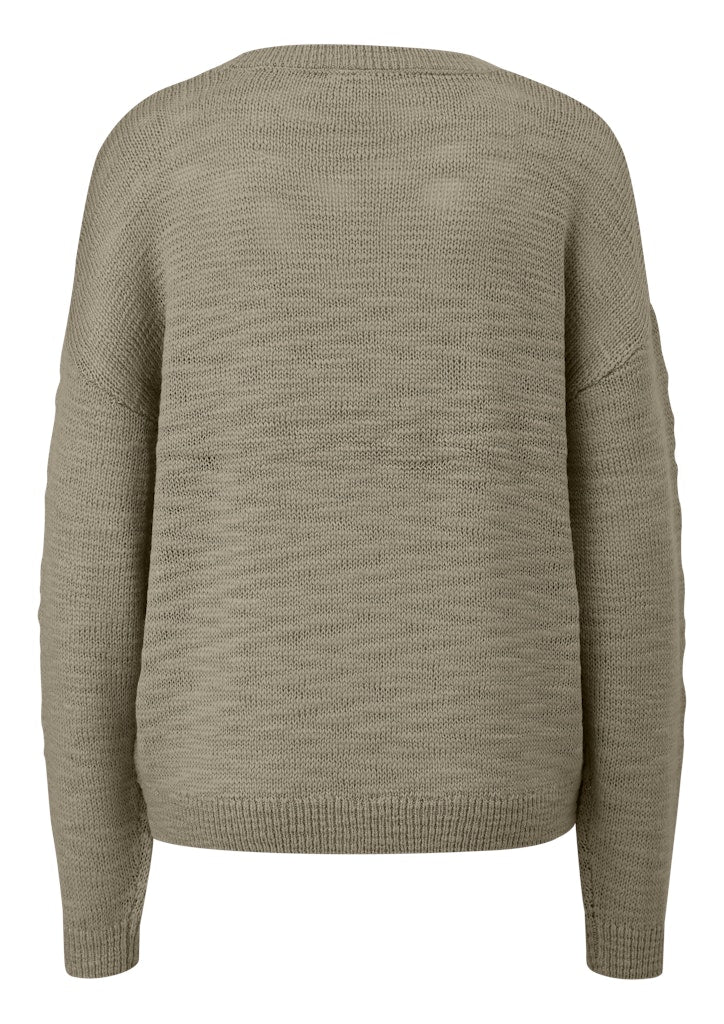 QS by S.Oliver Damen Pullover Green