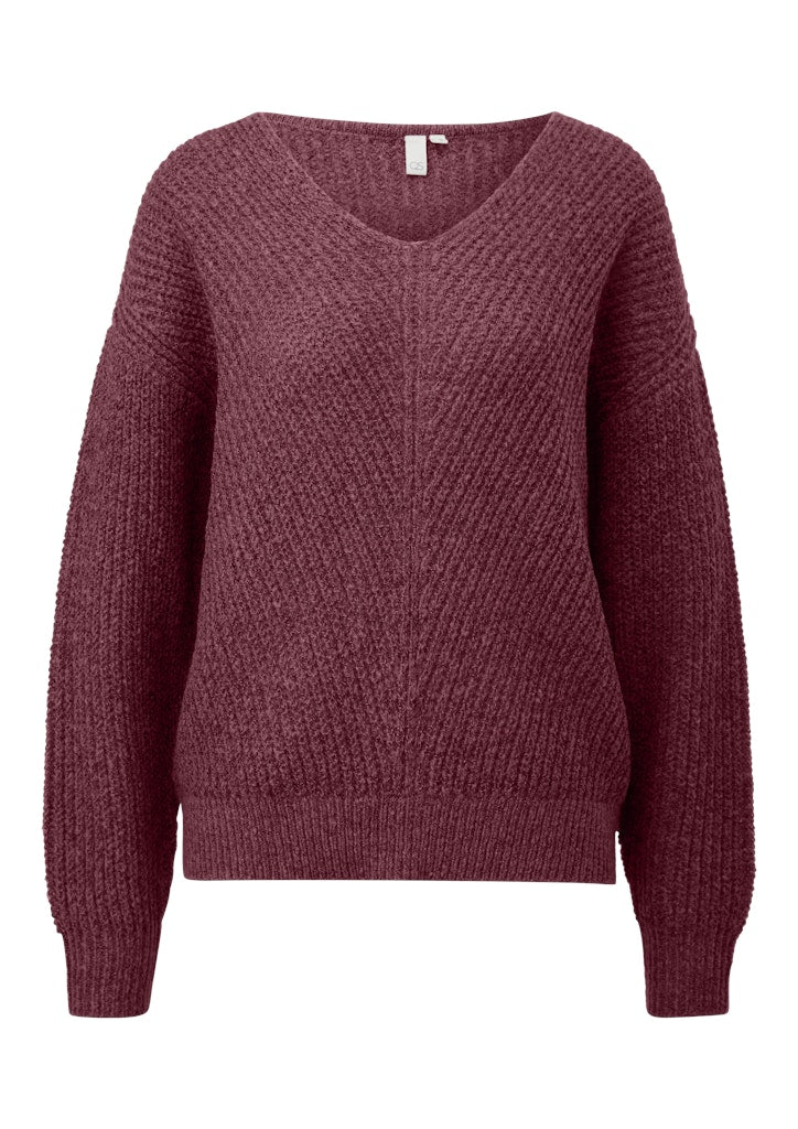 QS by S.Oliver Damen Pullover Red