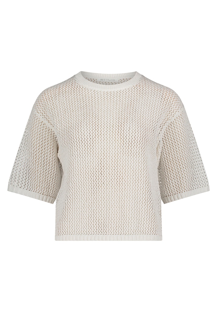 Betty & Co Damen Pullover Offwhite