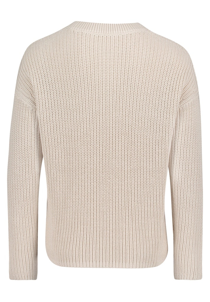 Betty & Co Damen Pullover White Sand