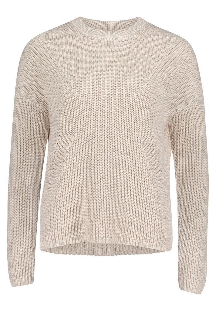 Betty & Co Damen Pullover White Sand