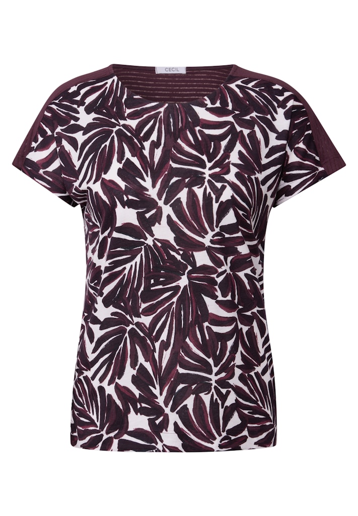 Cecil Damen T-Shirts  Mulberry