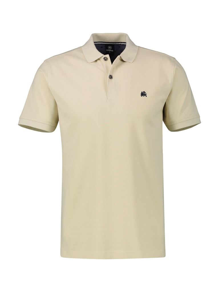 Lerros Herren Polo-Shirts Foam White