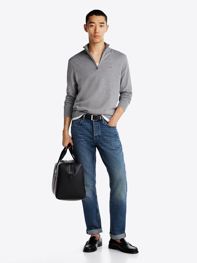 Tommy Hilfiger Herren Pullover P Grey