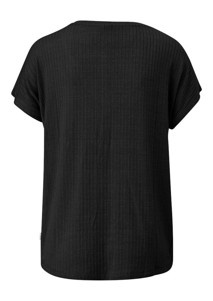 QS by S.Oliver Damen T-Shirts Grey/Black