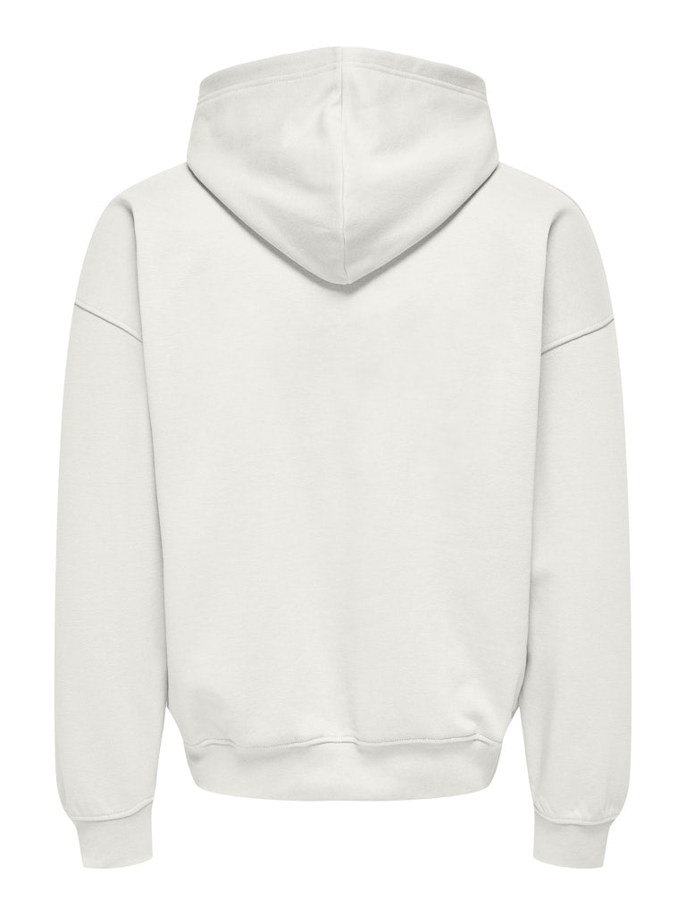 Only & Sons Herren Sweatshirts Cloud Dancer