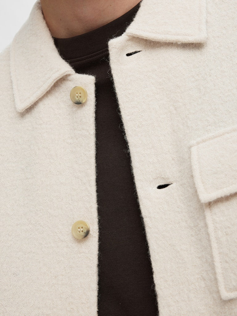 Selected homme Herren Strickjacken  Oatmeal