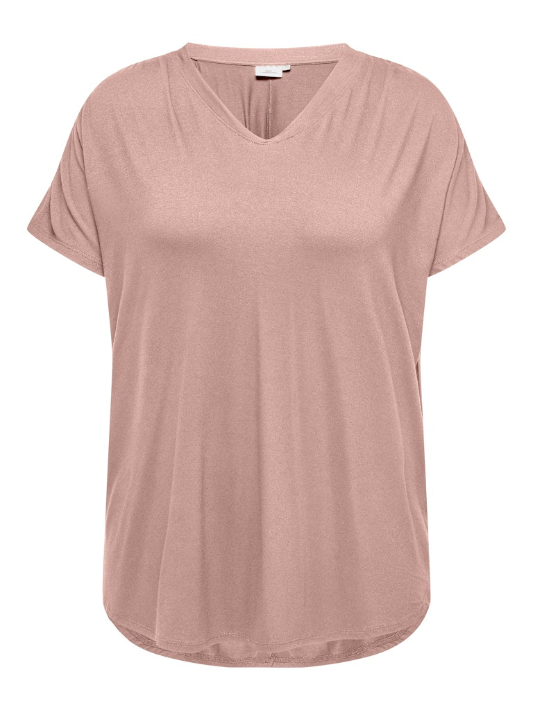 Only Caramkoma Damen T-Shirts Rose Smoke