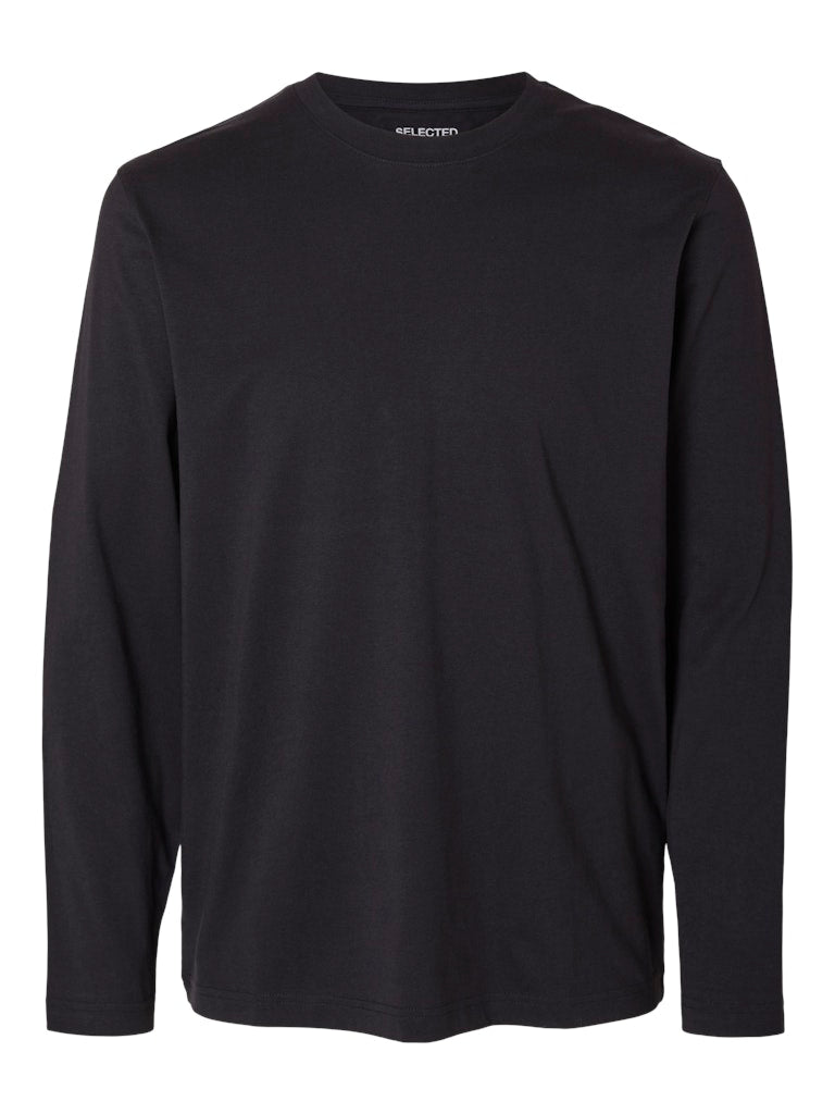 Selected homme Herren T-Shirts kurz  Black