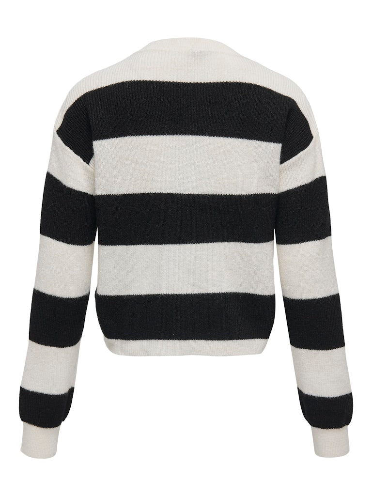 Only Mädchen Pullover & Strickjacken Cloud Dancer/Wi