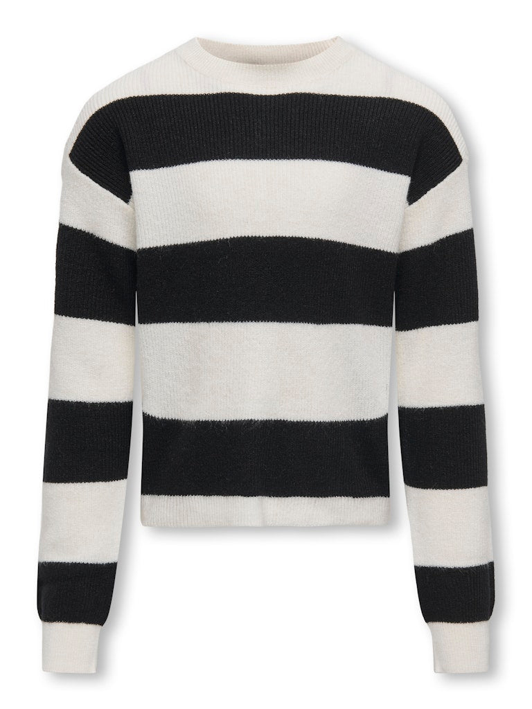 Only Mädchen Pullover & Strickjacken Cloud Dancer/Wi