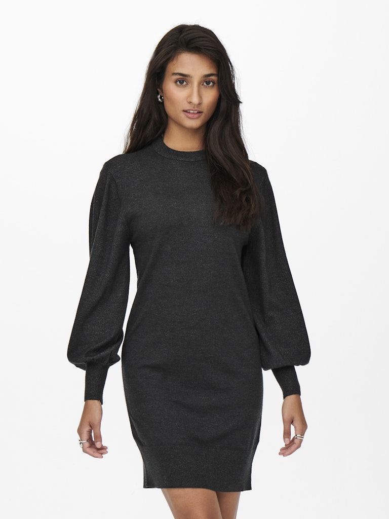 Only Damen Kleider Dark Grey Melan
