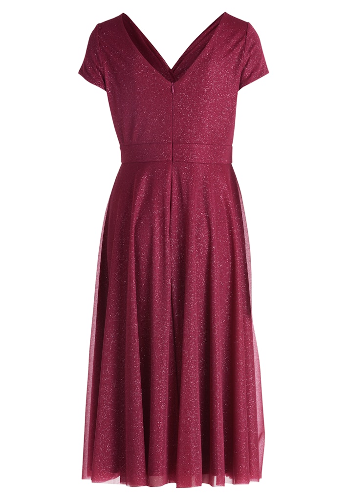 Vera Mont Damen Kleider Red/Grey