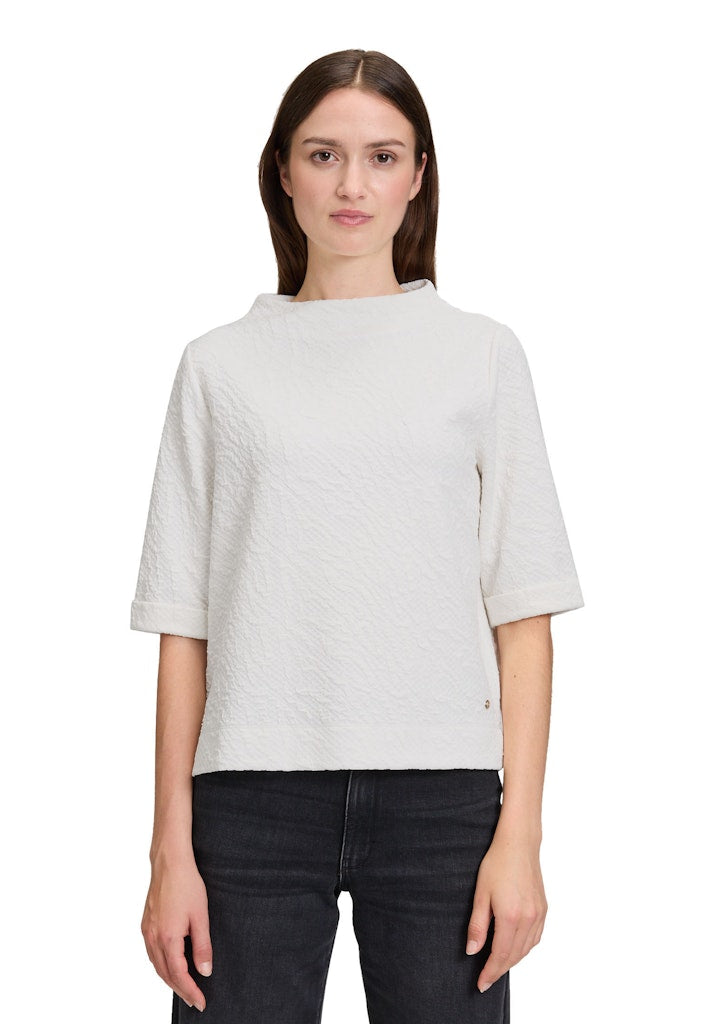 Betty & Co Damen Sweatshirts Offwhite