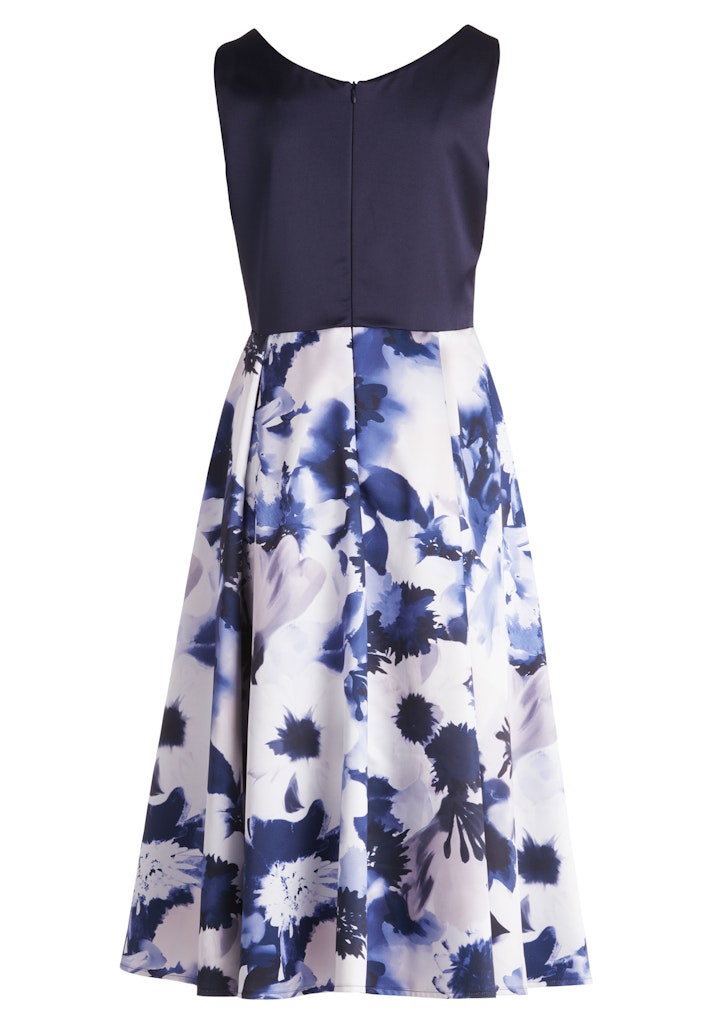 Vera Mont Damen Kleider Patch Dark Blue