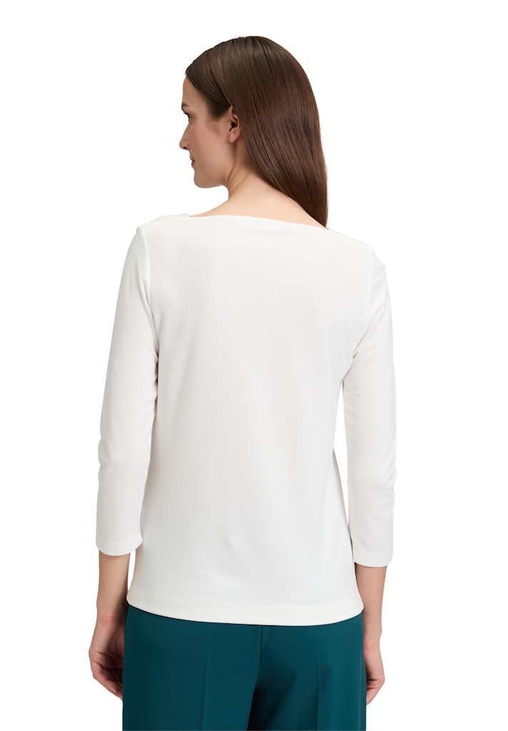 Betty & Co Damen T-Shirts Offwhite