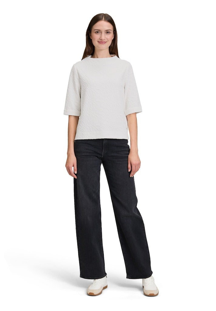 Betty & Co Damen Sweatshirts Offwhite
