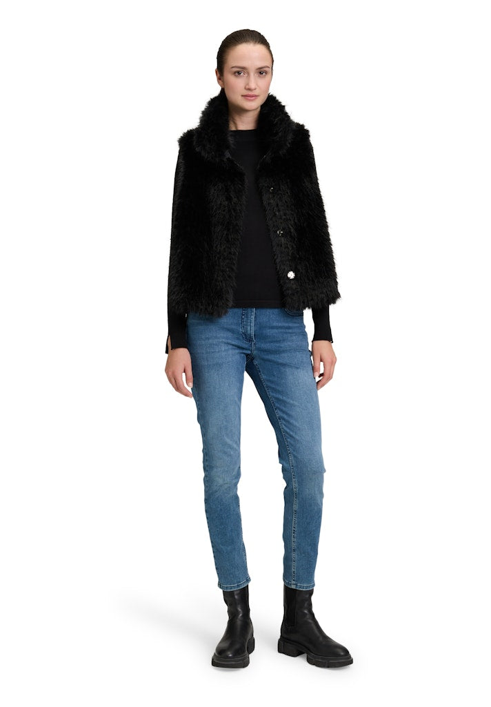 Amber & June Damen Outdoorwesten  Jet Black