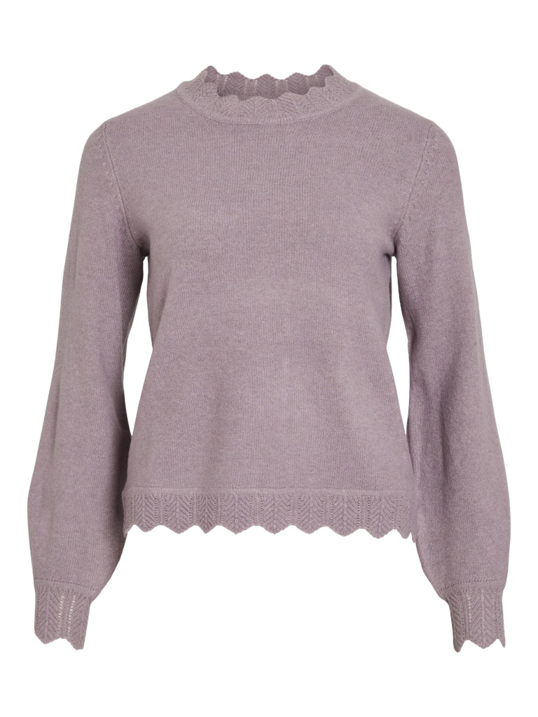 Vila Damen Pullover Toadstool/Melan