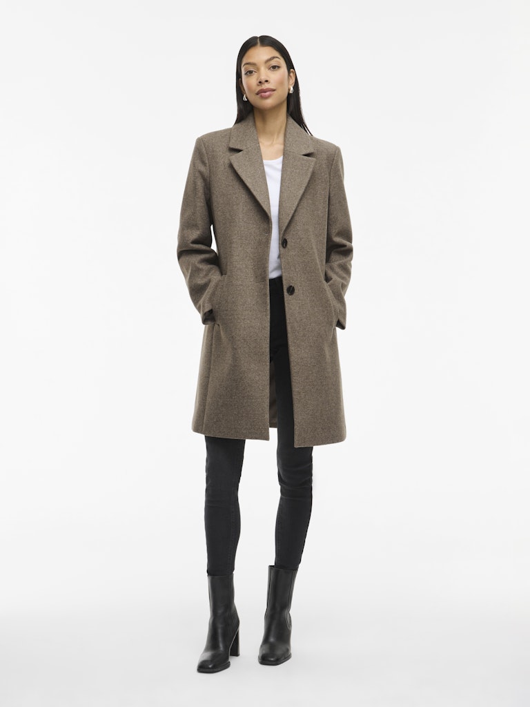 Vila Damen Mantel Falcon/Melange