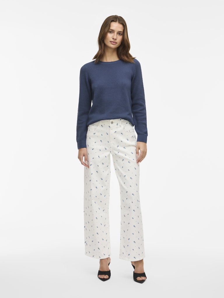 Vila Damen Pullover Vintage Indigo