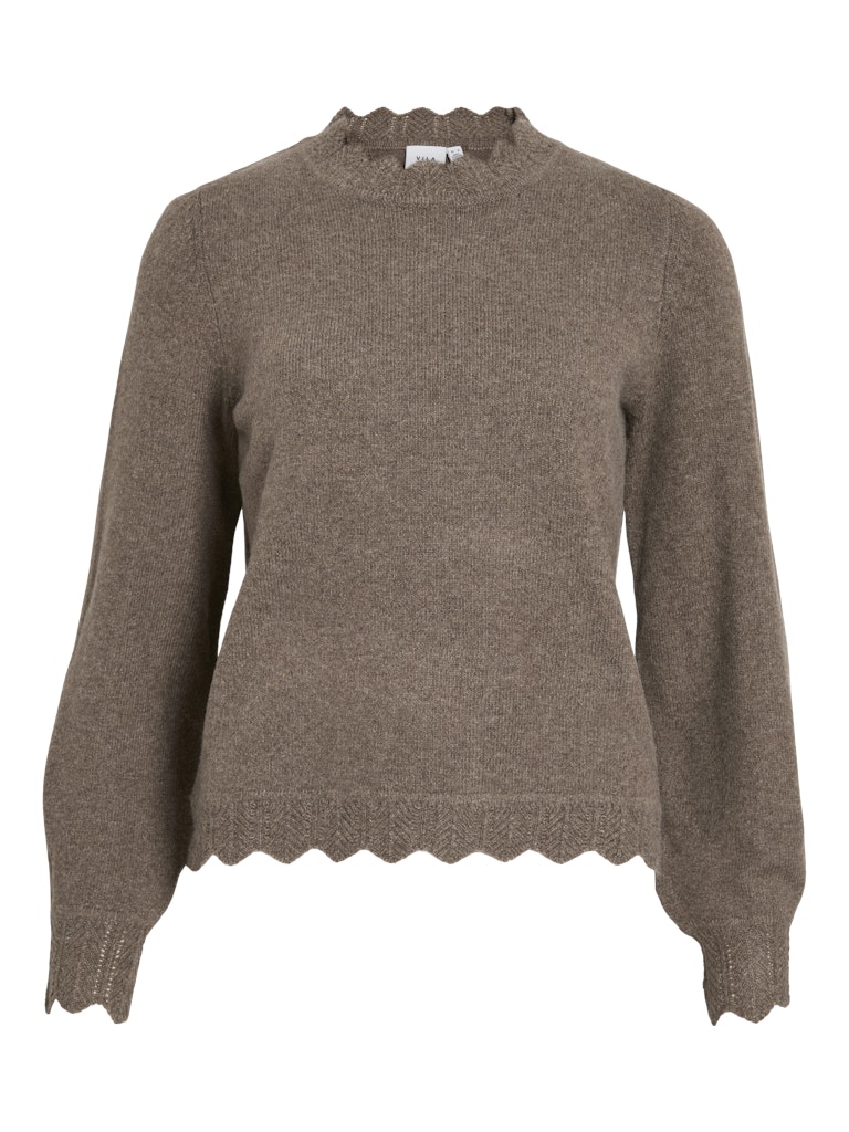 Vila Damen Pullover Falcon/Melange