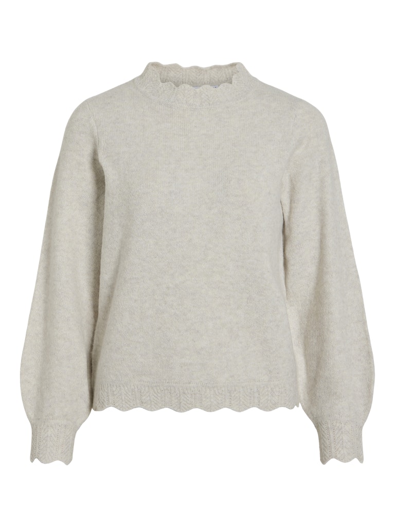 Vila Damen Pullover Super Light Nat
