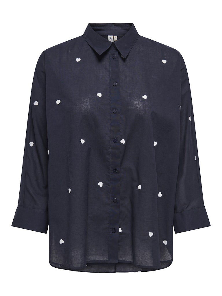 Only Damen Blusen Night Sky/W Clo