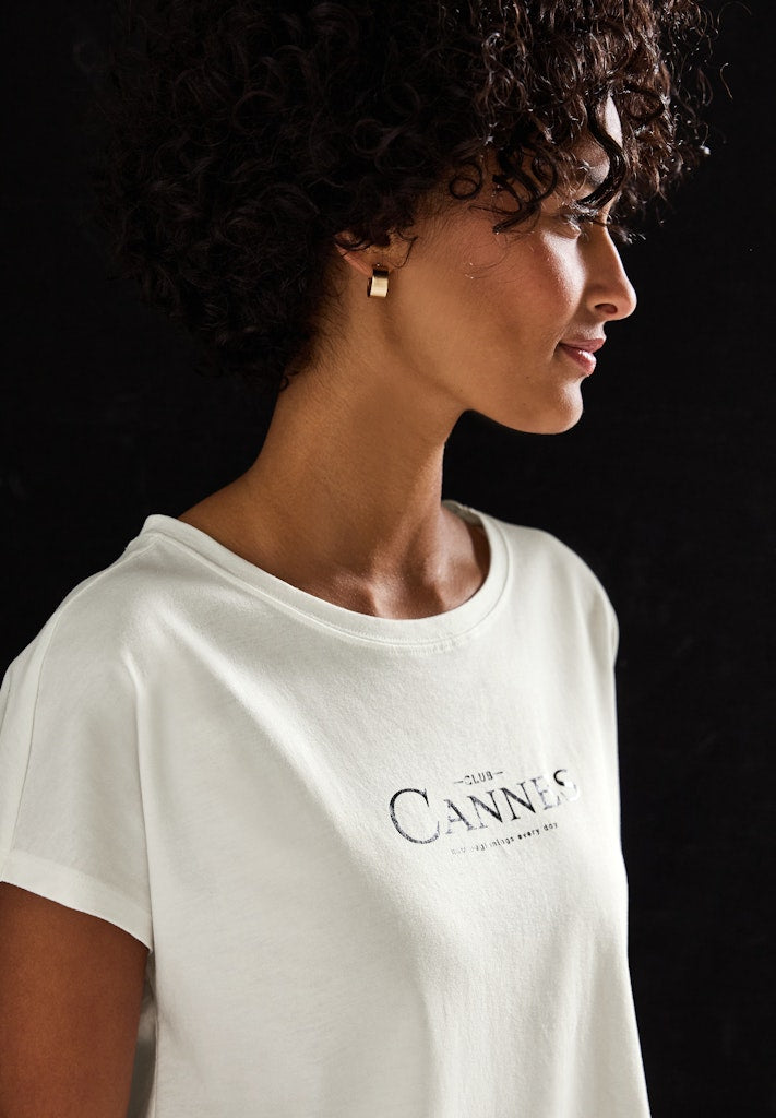 Street One Damen T-Shirts  Off White