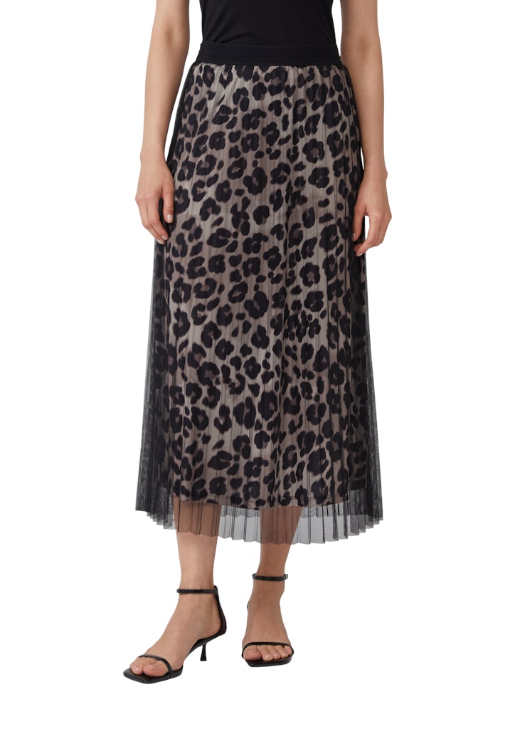 S. Oliver black Damen Rcke Grey/Black