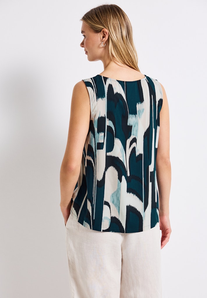 Street One Damen Blusen  Tide Blue