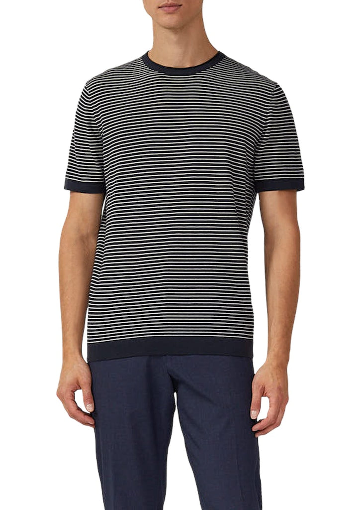 S. Oliver black Herren Pullover Blue