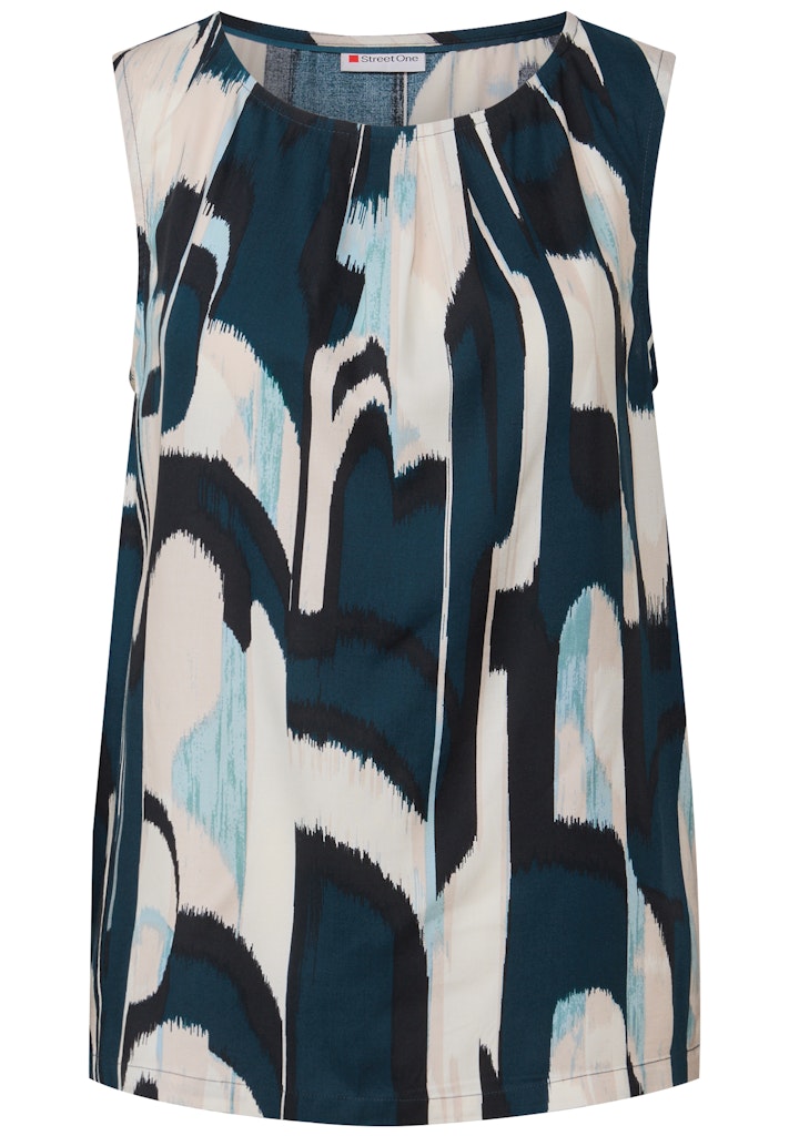Street One Damen Blusen  Tide Blue