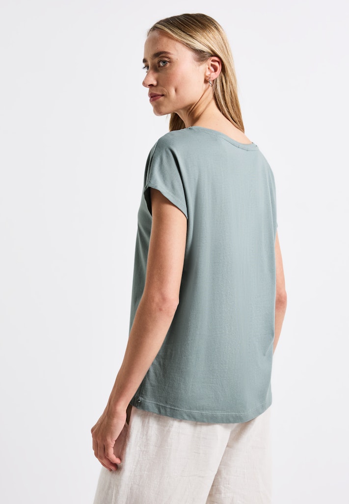 Street One Damen T-Shirts  Arona Blu