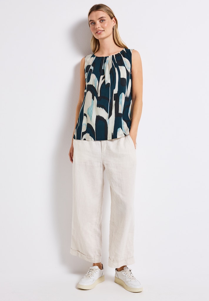 Street One Damen Blusen  Tide Blue