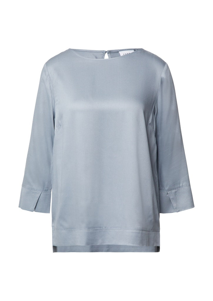 Comma Damen Blusen Grey/Black