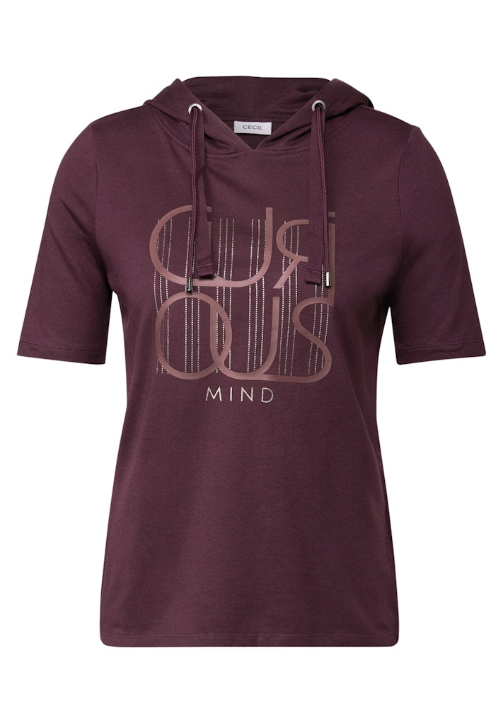 Cecil Damen T-Shirts  Mulberry