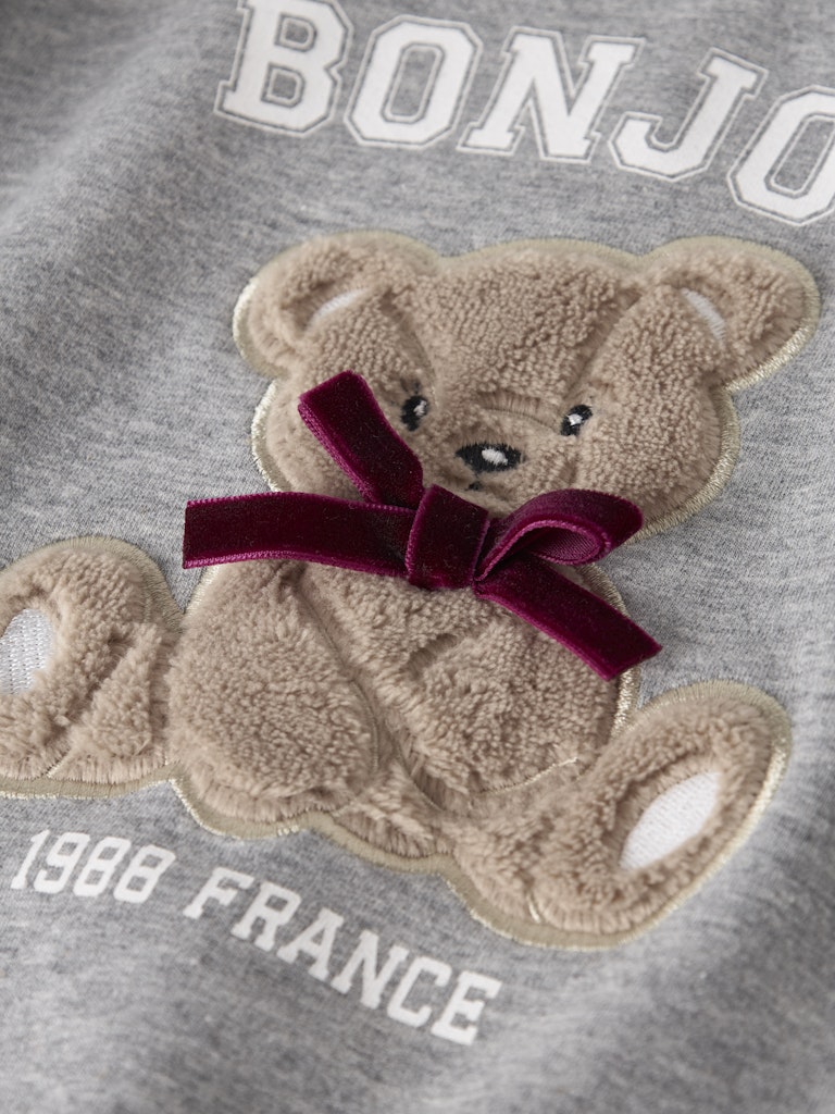 Name it Mädchen Sweats & Sweatjacken Grey Melange