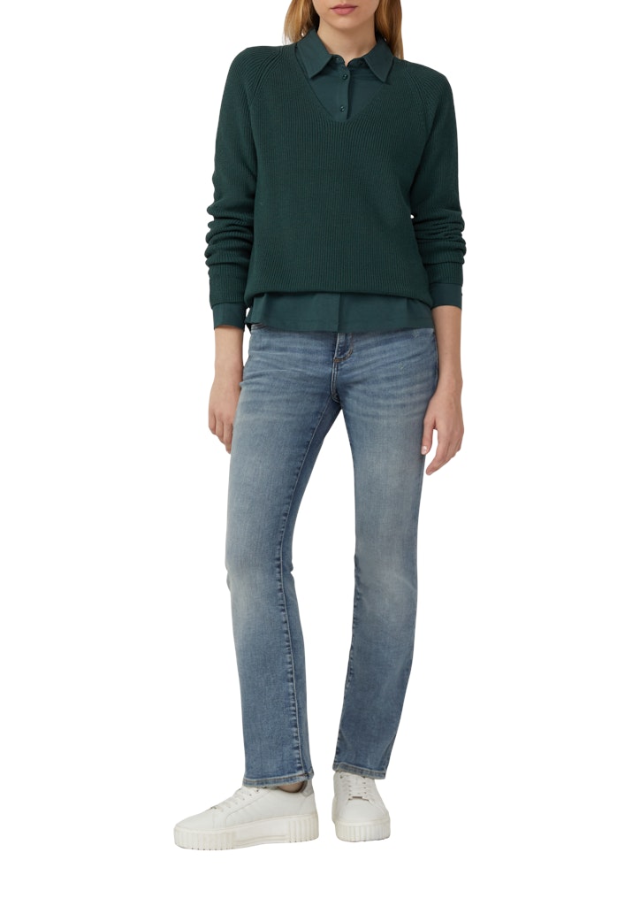 S. Oliver red Damen Pullover Blue Green