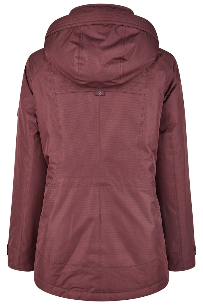 Lebek Damen Jacken Burgund