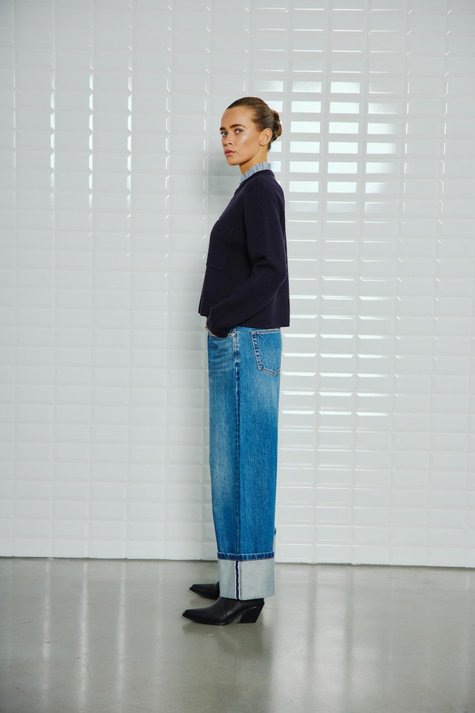 Withblack Damen Hosen Horizon Blue De