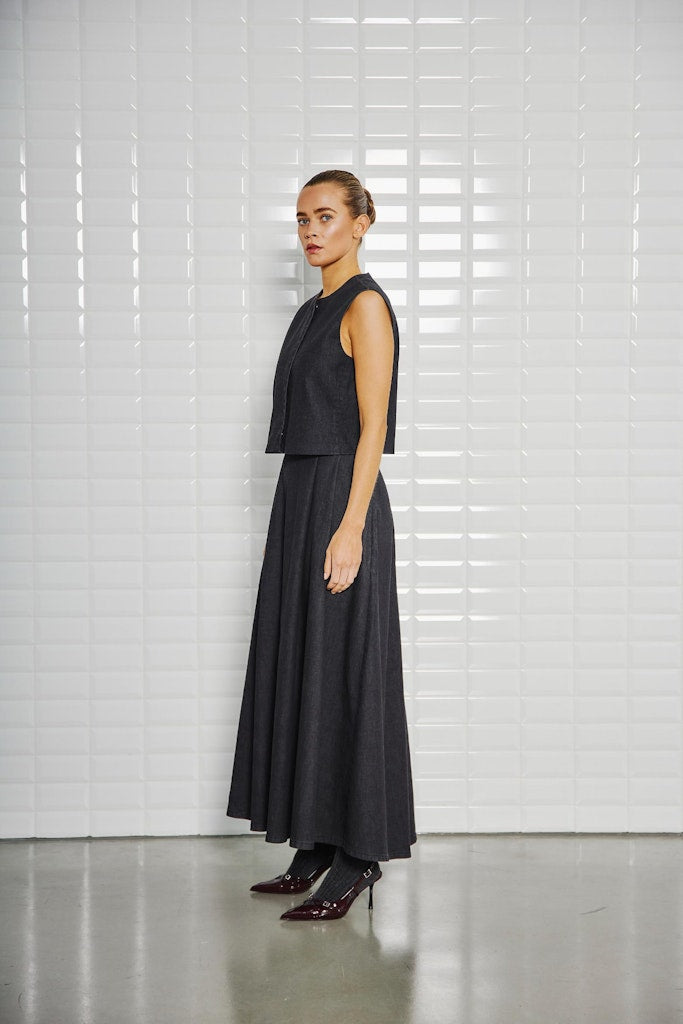 Withblack Damen Tops Blackwash