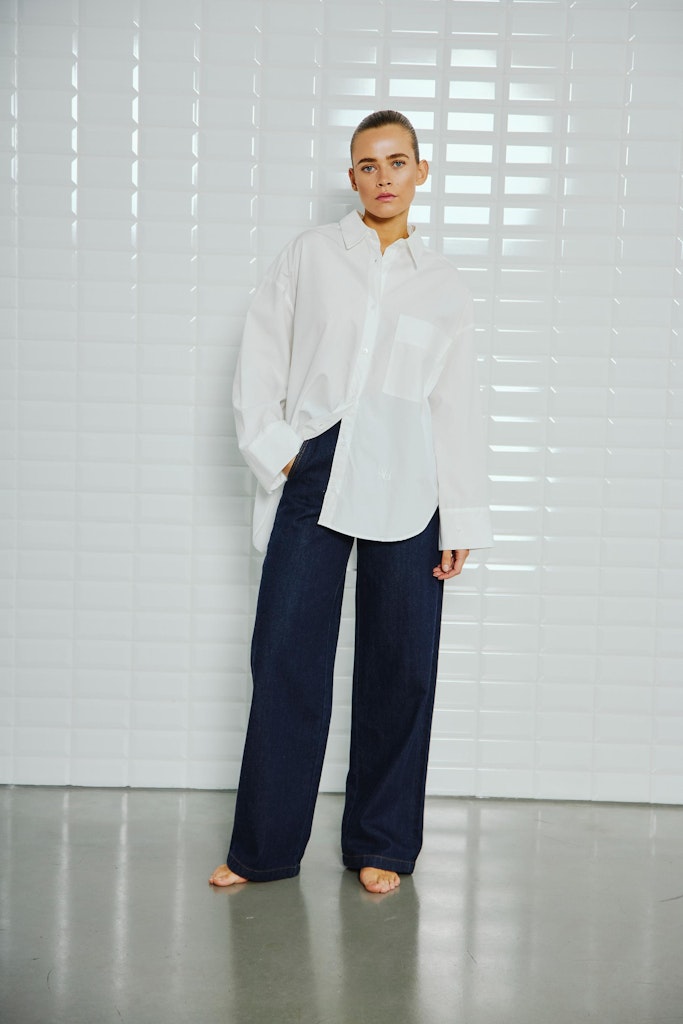 Withblack Damen Tops White