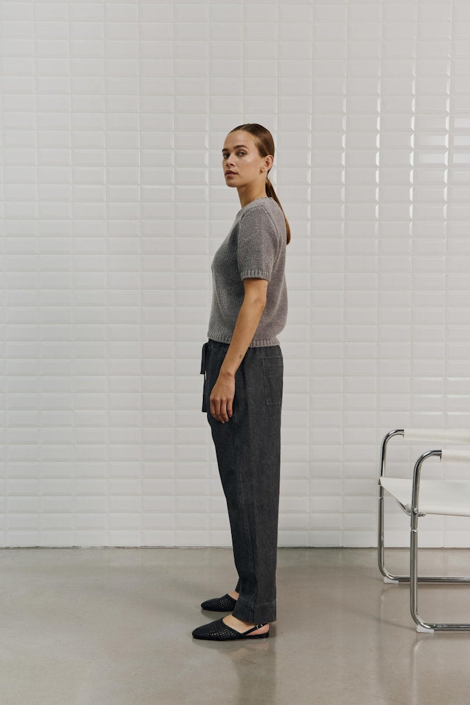 Withblack Damen Sweatshirts Midgrey Me