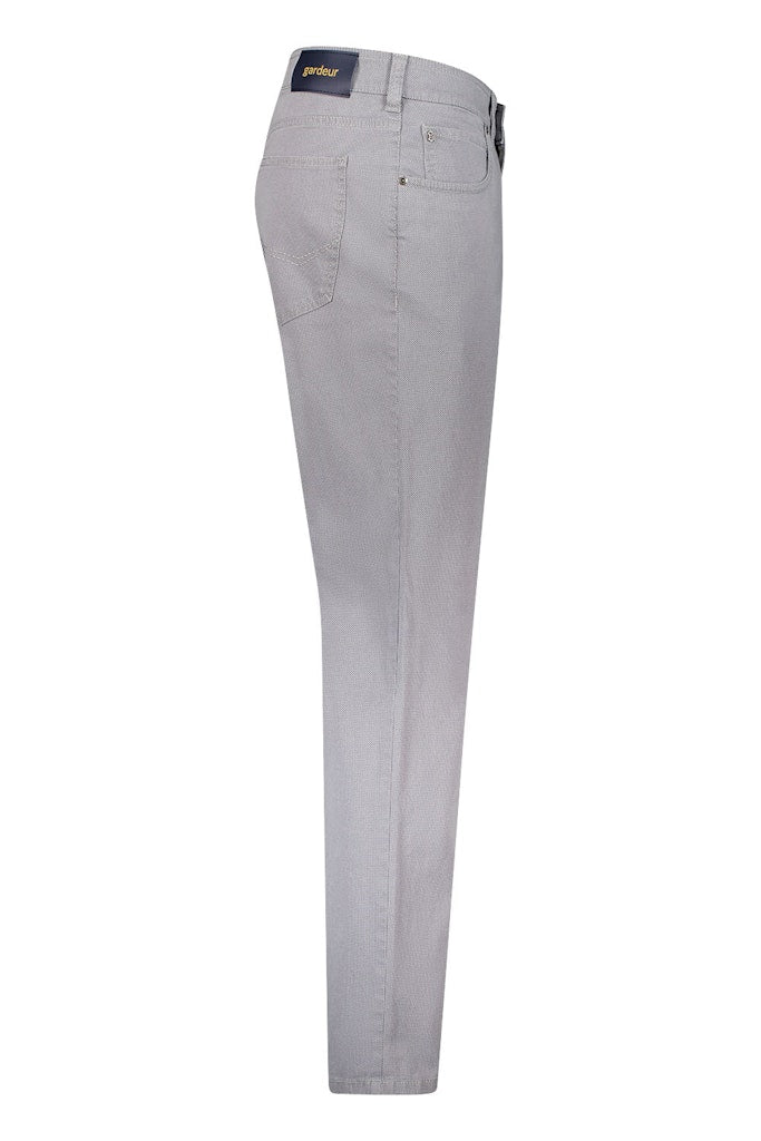 Gardeur Herren Hosen  Hellgrau
