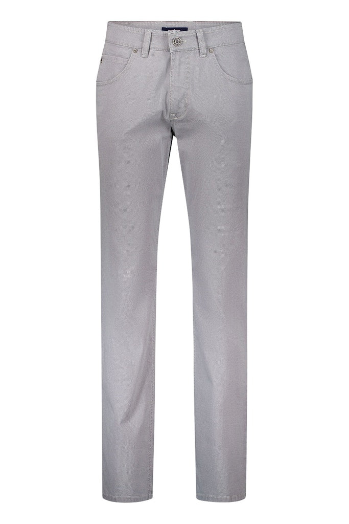 Gardeur Herren Hosen  Hellgrau